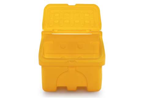 Qubb - Grit sand and salt bin 400l - 1000x755x885mm  Qubb - Grit sand and salt bin 400l - 1000x755x885mm