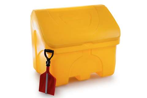 Qubb - Grit sand and salt bin 400l - 1000x755x885mm  Qubb - Grit sand and salt bin 400l - 1000x755x885mm