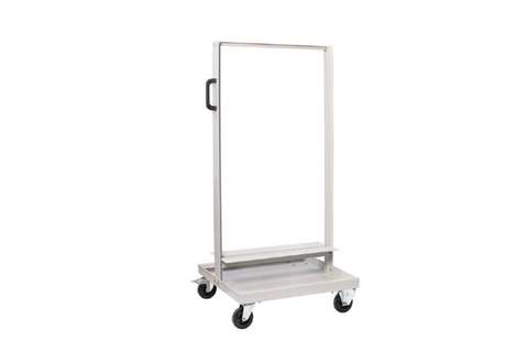 METAL TROLLEY FOR BINS FOR CRB BINS NON INCLUDED - 610X610X1300MM