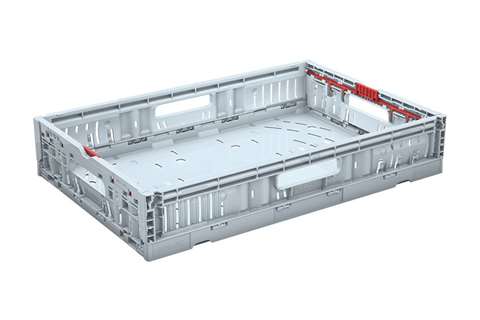 Qubb - Twistlock box - 600x400x118 mm - ventilated  Qubb - Twistlock box - 600x400x118 mm - ventilated
