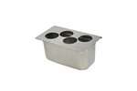FIFO Bottle - BOTTLE ORGANIZER FOR GN1/3 - FOR 4 FIFO BOTTLES 709ML 