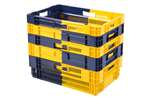 Qubb - EURONORM STACK/NEST CRATE - 600X400X183 CLOSED - BICOLOR