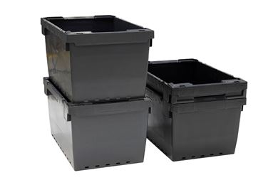Bale arm crates