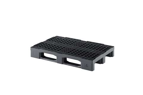 Cabka - RECYCLED PALLET - 1200X800X160MM - OPEN DECK - 3 SKIDS  Cabka - RECYCLED PALLET - 1200X800X160MM - OPEN DECK - 3 SKIDS