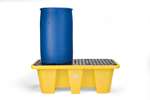 Qubb - Drip tray with grid 250l - 2 drums - 1450x800x505mm - nestable - not for DE/AT 