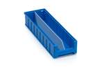 Qubb - Longitudinal divider shelf tray Blue Box - 500x90mm 