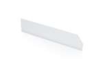 Qubb - Longitudinal divider shelf tray Blue Box - 500x140mm 