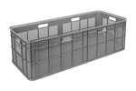 STACKING CRATE - 180L - MULTI 1190X490X370MM - PERFORATED SIDES