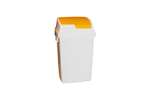 Qubb - Waste bin with hinged lid 50l 315x390x670mm