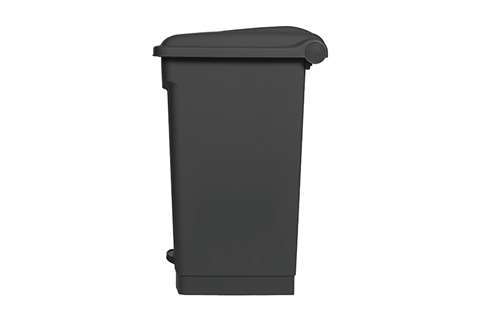 Probbax - Rectangular step-on waste bin 45l - 410x398x600mm - 50% recycled  Probbax - Rectangular step-on waste bin 45l - 410x398x600mm - 50% recycled