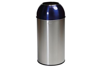 Stainless steel waste bin