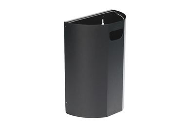 Wall-mounted bins