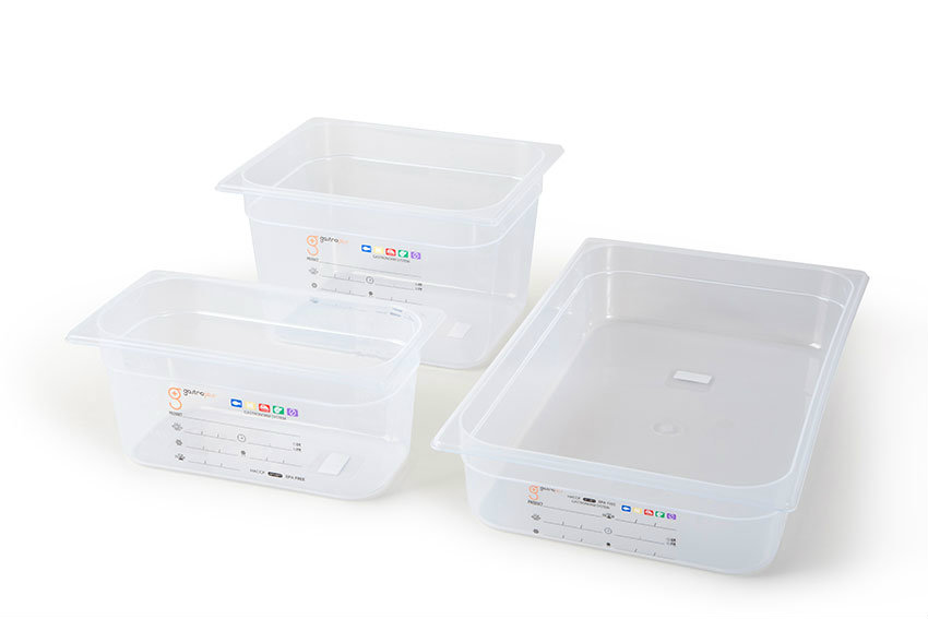 GN foodstorage boxes Gastroplus BPA free