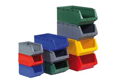 Plastic small parts bins