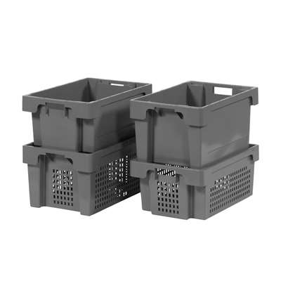 Rotary stacking containers - Logistics & industry