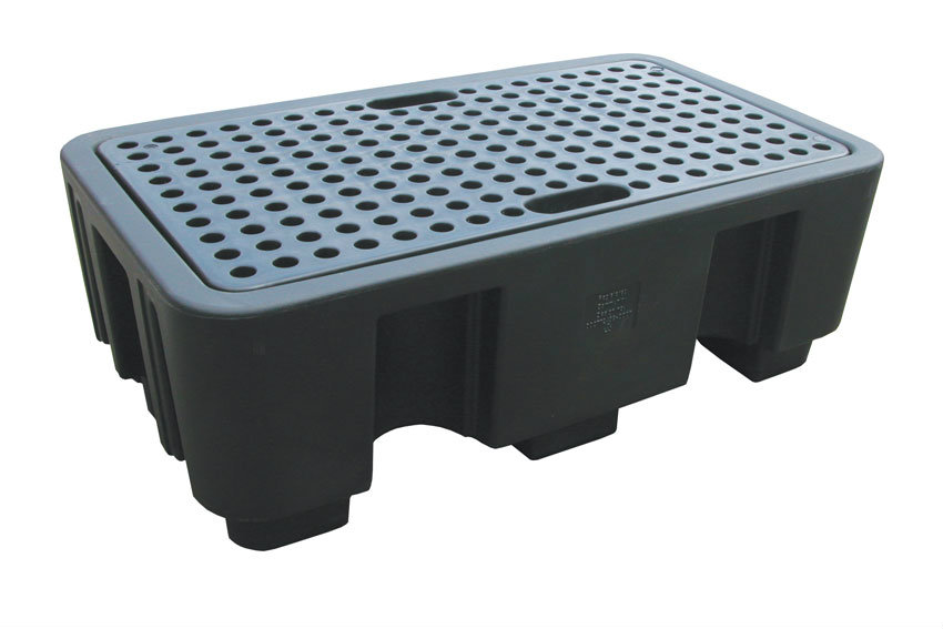 Spill trays for drums or barrels