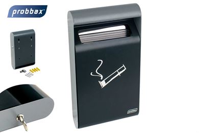 Wallmounted ashtrays by Probbax