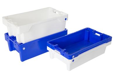 Nestable/stackable crates & fish crates