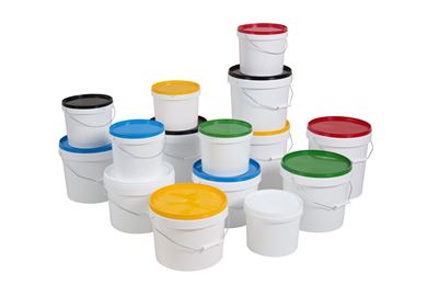 Plastic buckets - pack