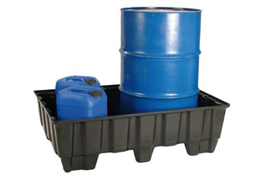 Spill trays and pallets