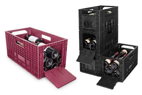 Winebox - plastic crates for wines