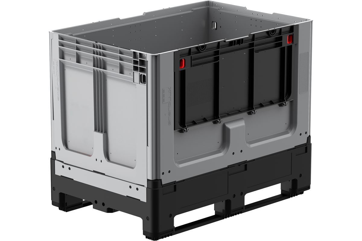 Foldable pallet boxes