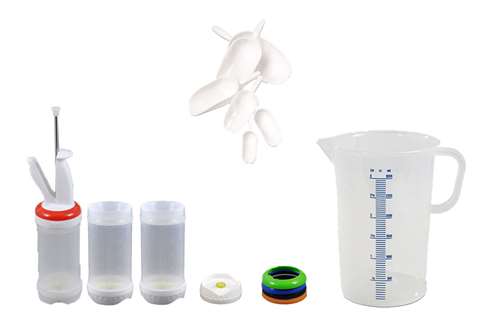 Sauce bottles & kitchen tools