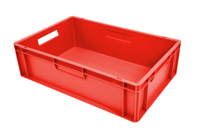 EN Stacking bin Budget Color 30l - 600x400x170mm - closed sides and bottom 