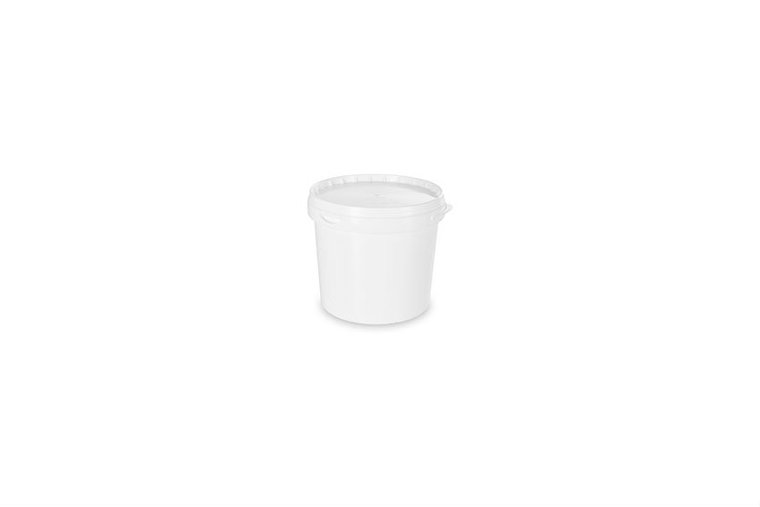 Bucket 5,8l - un approved - plastic handle - lid incl. 