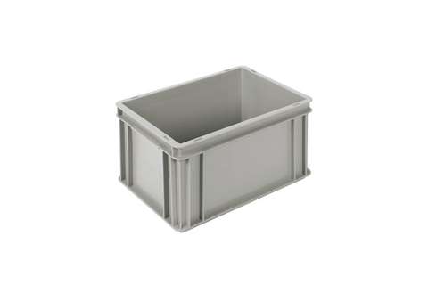 EN-Stapelbehälter Classic 20l - 400x300x220mm - geschlossene Wände und Boden - geschl. Griffe