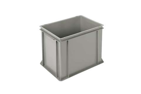 EN-Stapelbehälter Classic 31l - 400x300x320mm - geschlossene Wände und Boden - geschl. Griffe