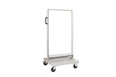 Kästenwagen Aus Metall für Crystal Box Kippbehältermodules Ohne Kippbehältermodules - 610x610x1370mm