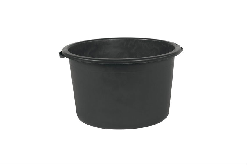 Construction bin 40l - ø505x305mm - with reinforced rim, standard base 