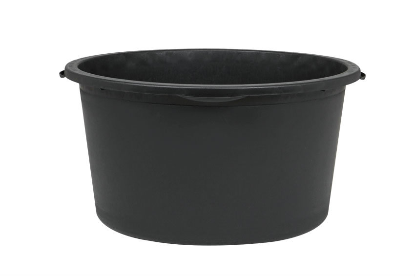 Construction bin 90l - ø680x350mm - with reinforced rim and standard base 