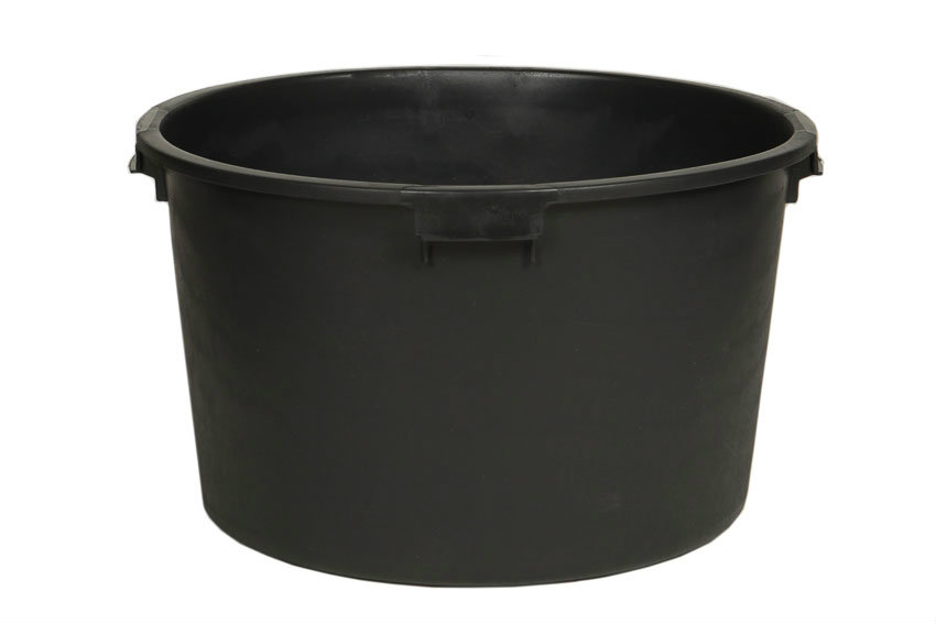Construction bin 120l - ø715x410mm - with reinforced rim and standard base 