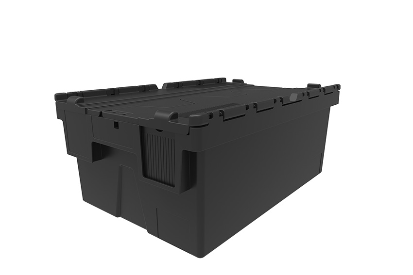 Deckelkisten Ergo 40L – 600x400x250mm - Regranulat 