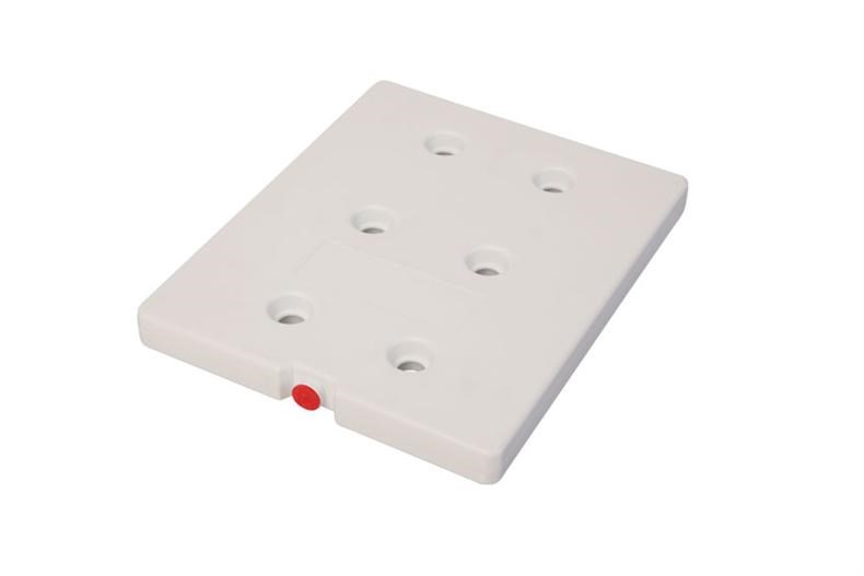 Eutectic plate gn1/2 -16°c - red - 325x265x30mm 