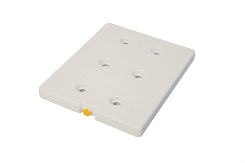 Eutectic plate gn1/2 -21°c - yellow - 325x265x30mm 