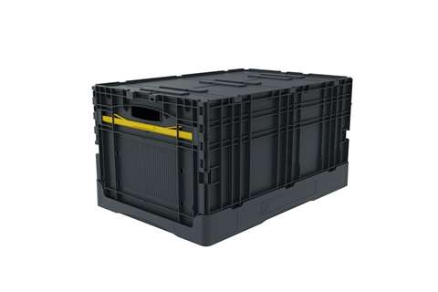 Euronorm Faltbehalter 600x400x320mm - mit Deckel
