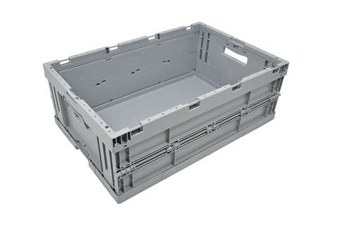 Euronorm foldable crate 600x400x215 mm - 59l - without lid