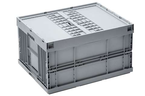 Euronorm Faltbehalter 800x600x450mm - 169l - mit Deckel