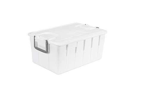Lagerbehälter für Lebensmittel 40l - 380x580x256mm - Inklusive Deckel - geschlossen