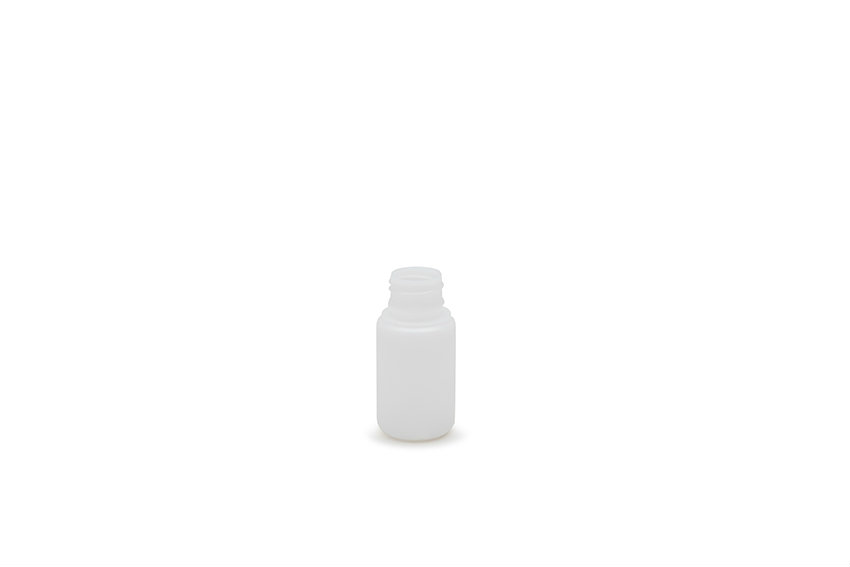 Standard Zylinderflasche - 60ml - Naturel - Ohne Verschlusskappe 