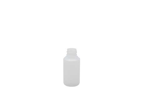 Std. cylindrical bottle - 100ml - natural - cap exclusive