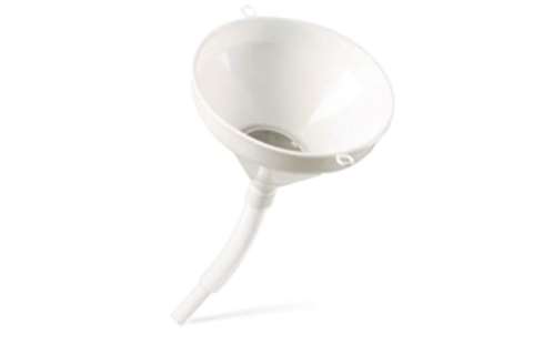 Funnel ø260mm - h255mm - with flexible tube and filter