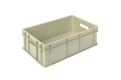 EN-Stapelbehälter Gold 38l - 600x400x200mm - geschlossene Wände und Boden verstärkter
