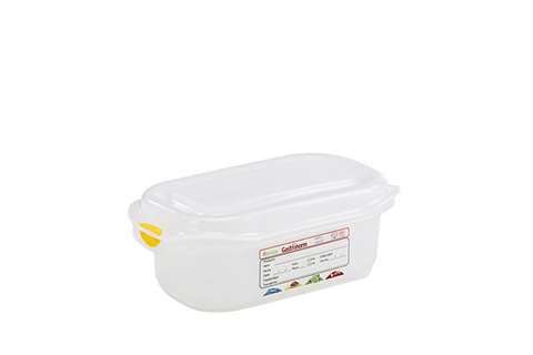 Gastronox 1/9 - 65mm Tiefe ,6l - mit Deckel und Clips