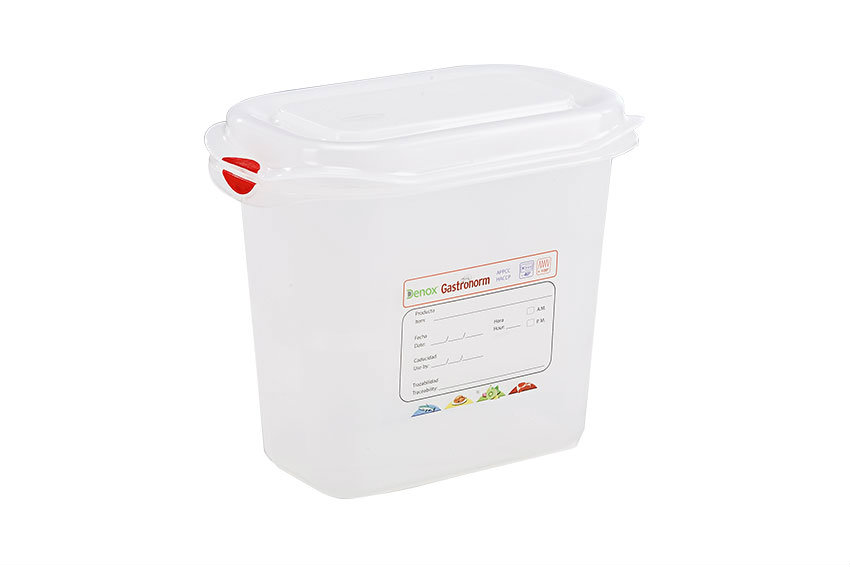 Gastronox 1/9 - 150mm high - 1,5l - lid and clips included 
