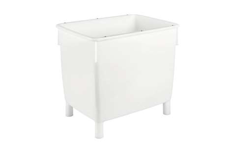 Large volume container conical 400l - 945x725x830mm - on 4 feet