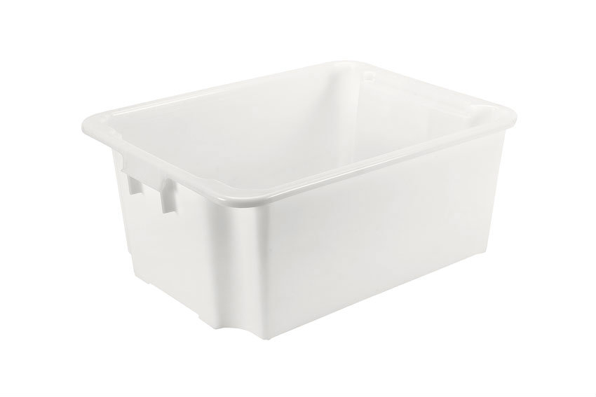 EN nest- und stapelbare Behälter 110l - 800x600x330mm - Rota - Abgerundete Ecken 